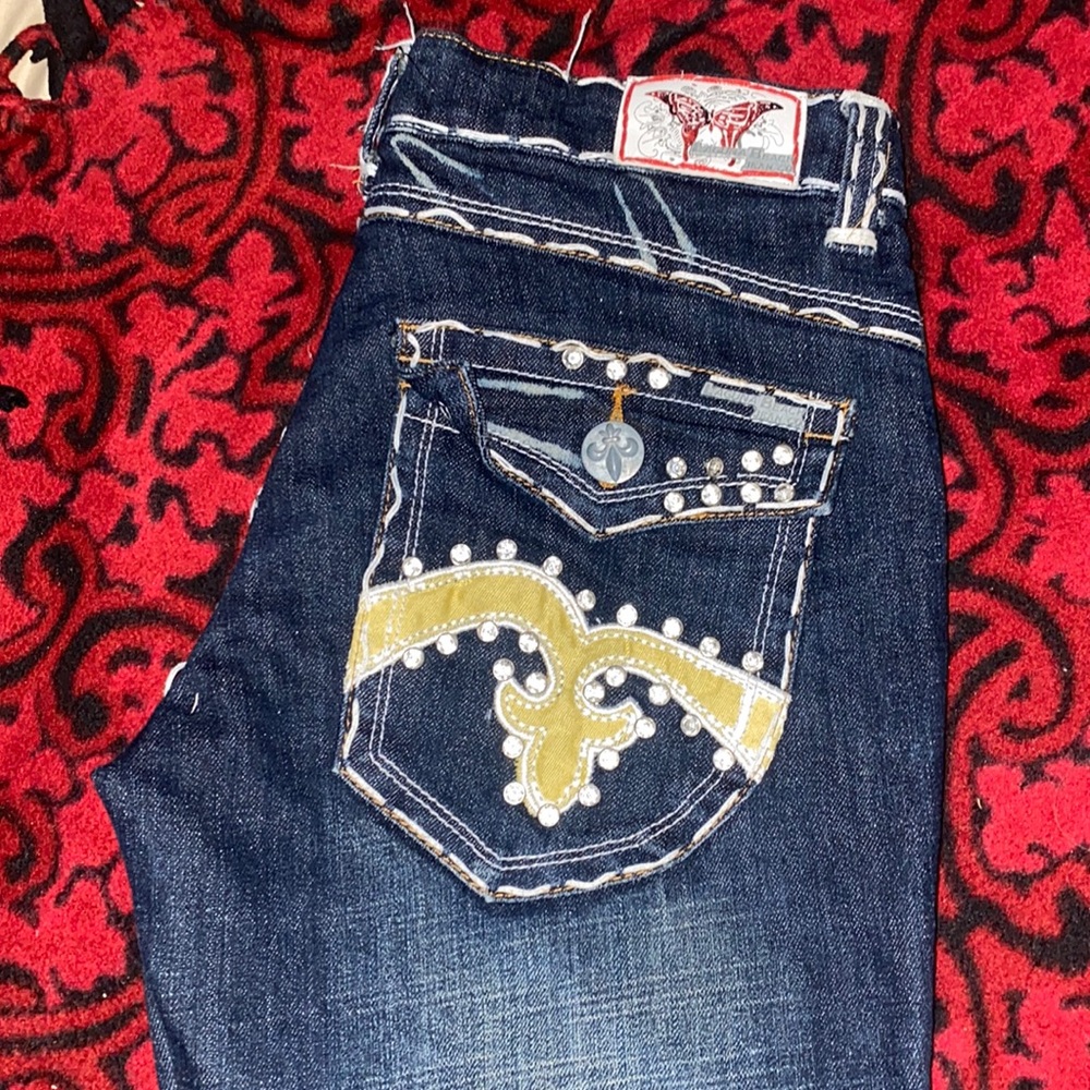 Vintage Y2K Laguna Beach Jean Co. Women's Straight Leg Dark Wash Size 29